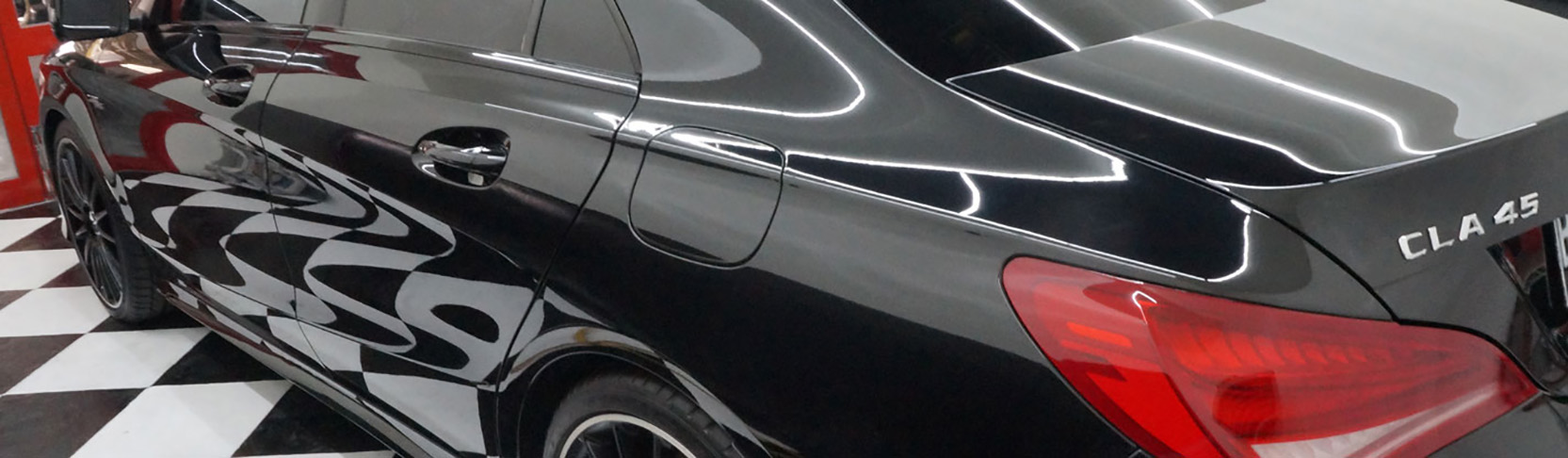 CS-II Paint Protection Swirl Mark on Car Body