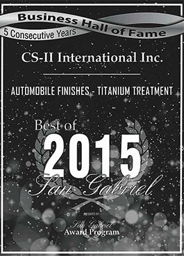 CS-II Paint Protection Indonesia San Gabriel Awards International 2015